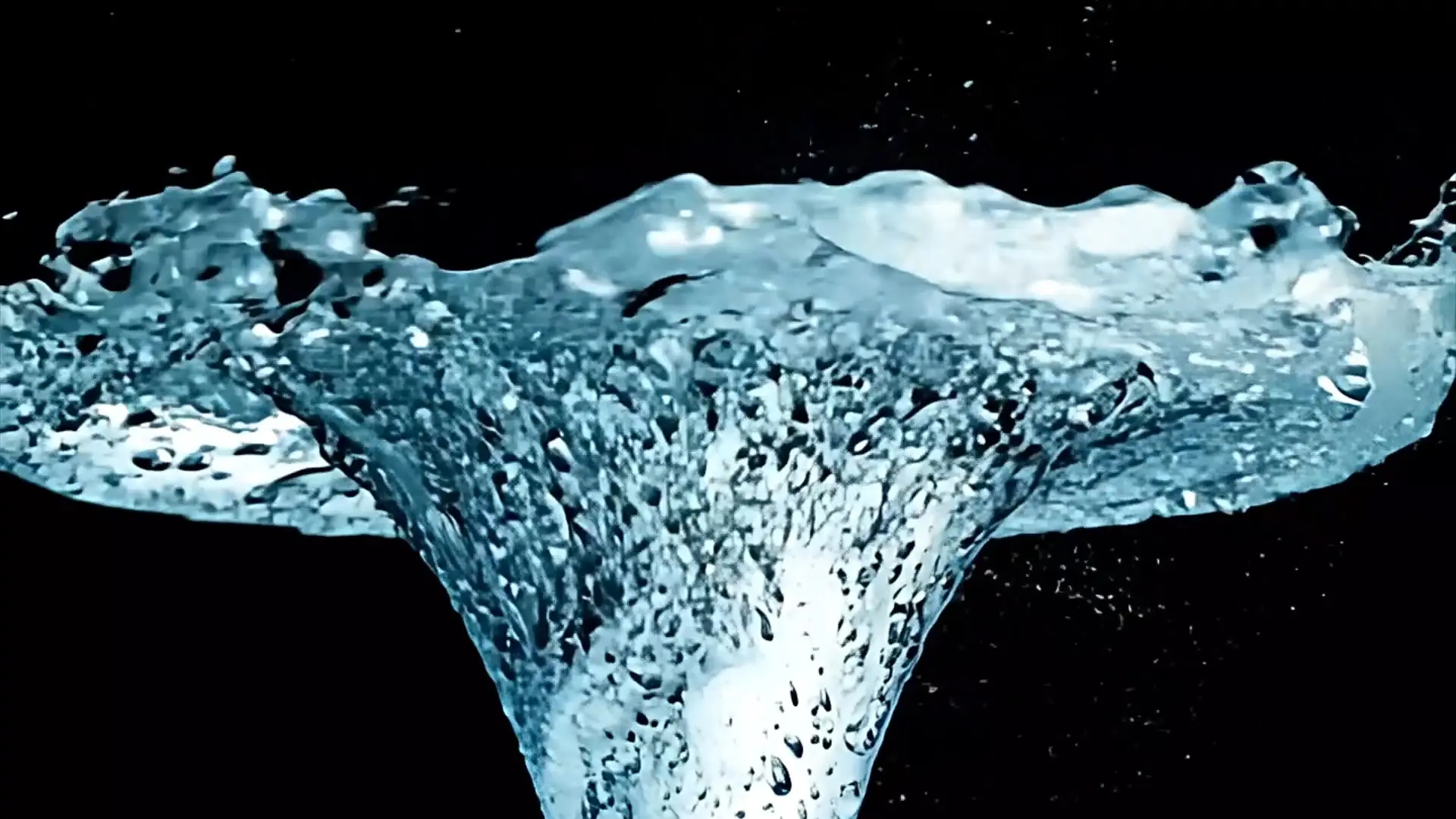 Water Splash Element for Video Editing and Title Animation